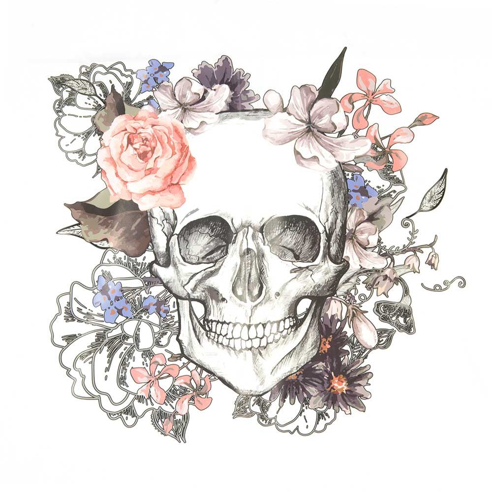 Fleur De Skull Cape